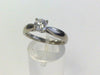 14 Karat White Gold Ladies Diamond Solitaire Ring