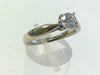 14 Karat White Gold Ladies Diamond Solitaire Ring